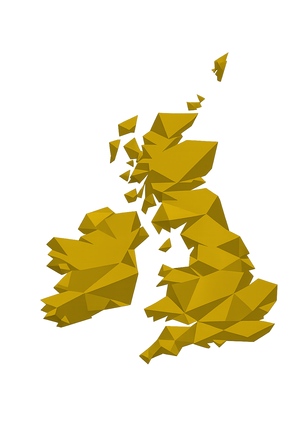 Map of the UK — web design for tradespeople across the UK, Edinburgh-based